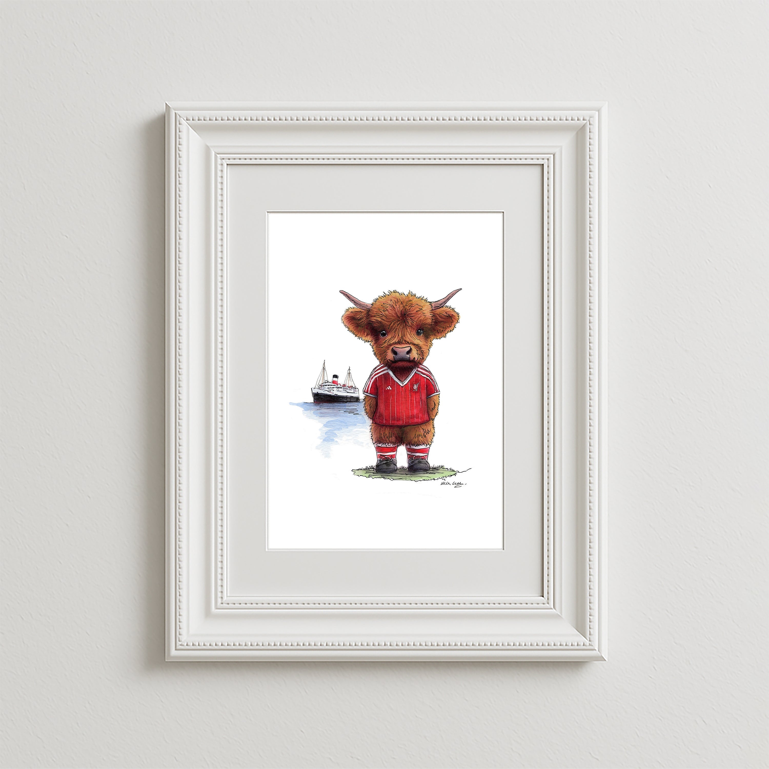 Never Walk Alone Art Print