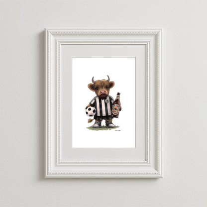 Newcastle Brown Moo Art Print