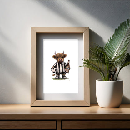 Newcastle Brown Moo Art Print