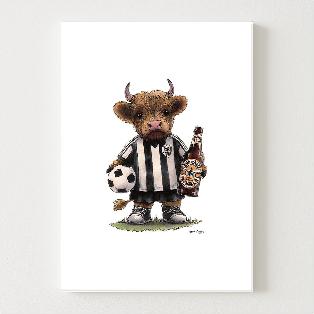 Newcastle Brown Moo Canvas