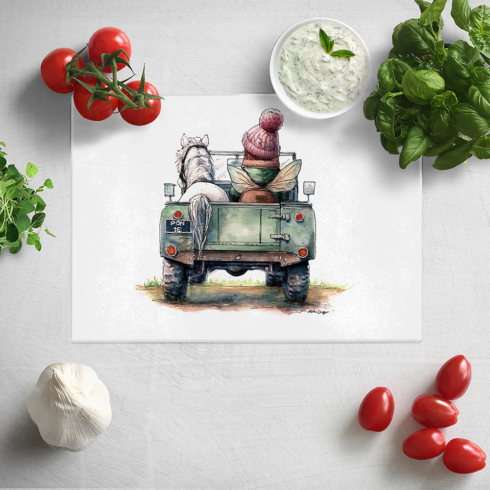 Off To The Pony Club Chopping Board