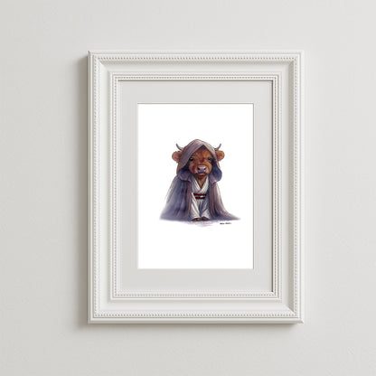 Old Moo Kamooby Art Print
