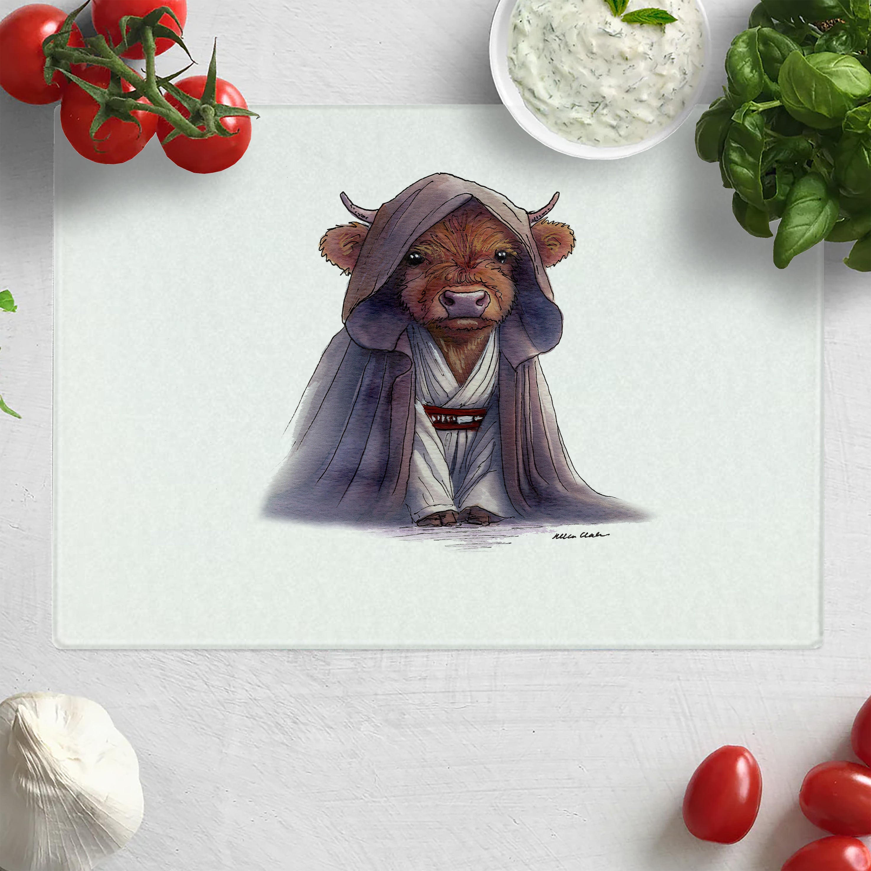 Old Moo Kamooby Chopping Board