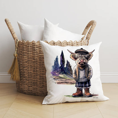 Old Moo Of Storr Cushion