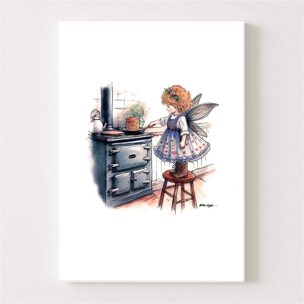 Pancake Fairy Canvas
