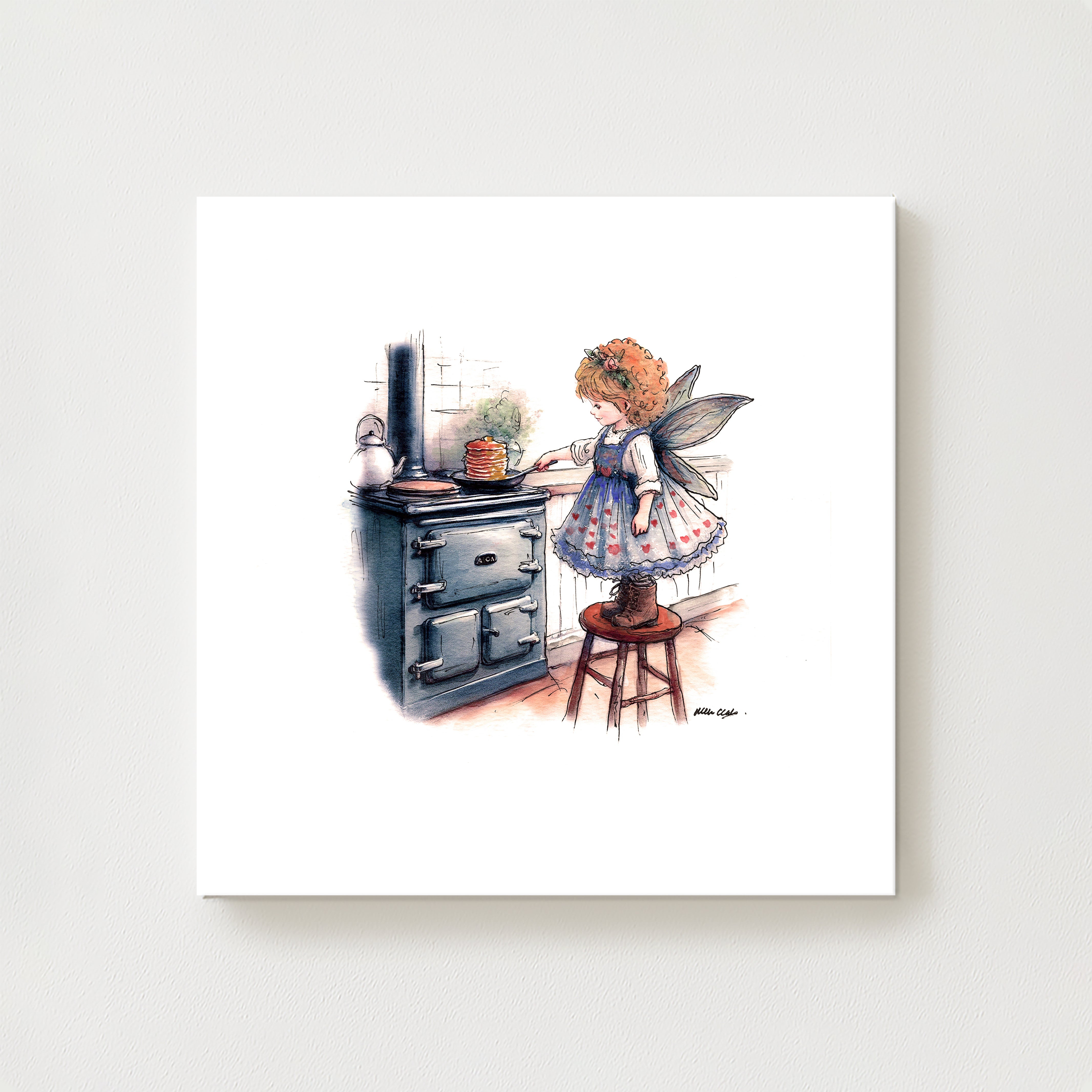 Pancake Fairy Canvas