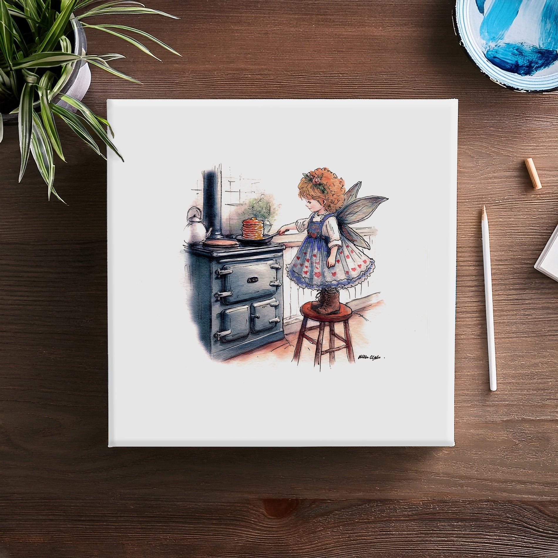 Pancake Fairy Canvas
