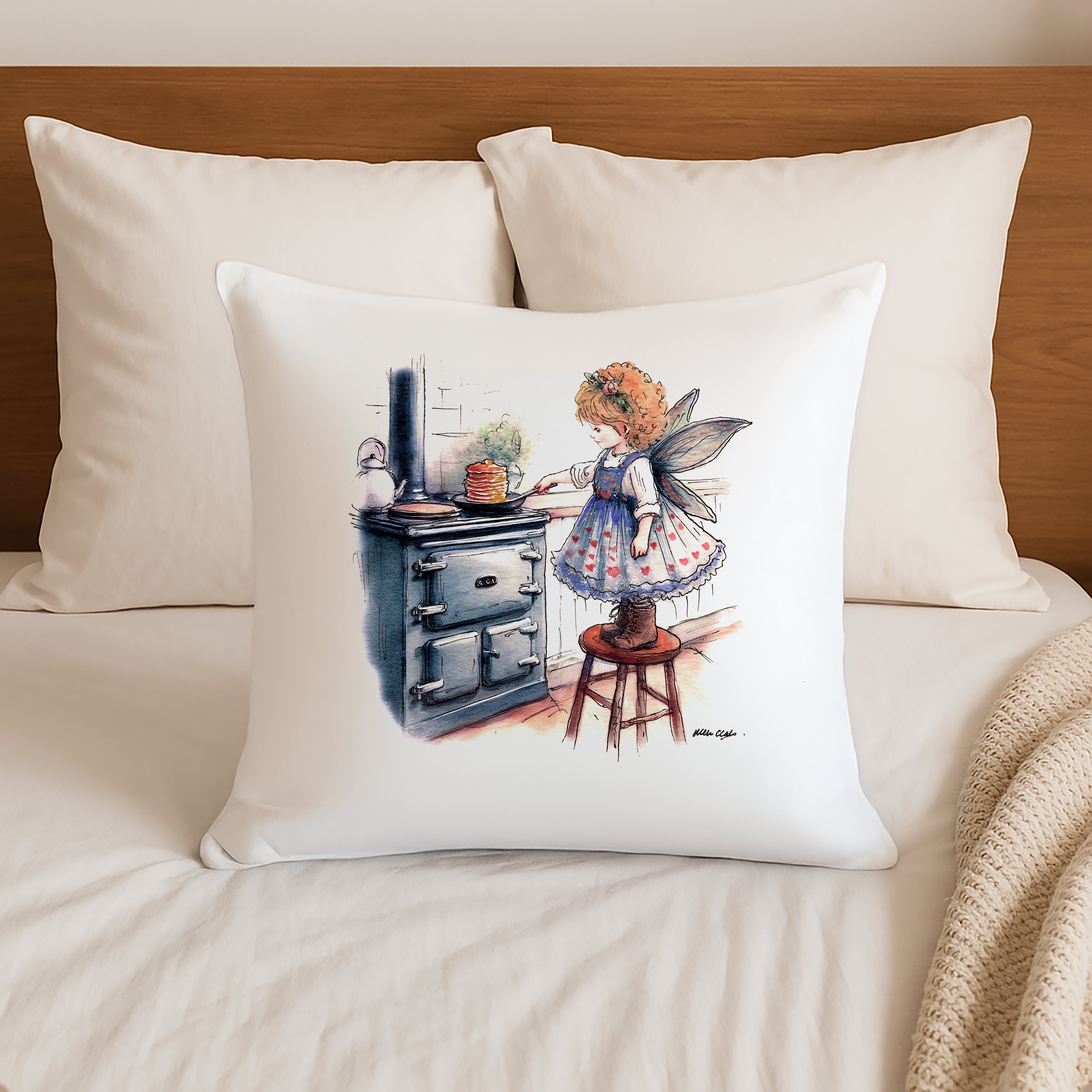 Pancake Fairy Cushion