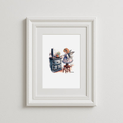 Pancake Fairy Art Print