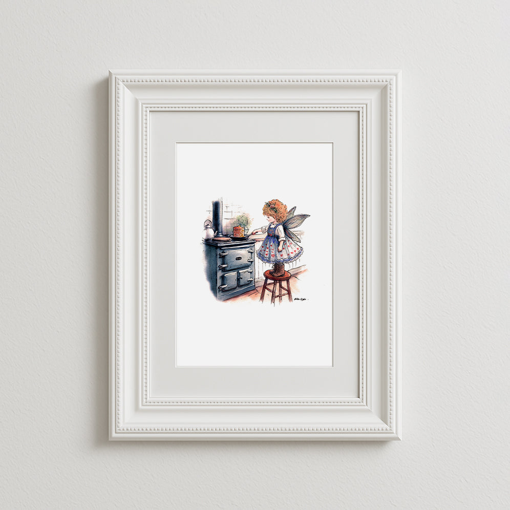 Pancake Fairy Art Print