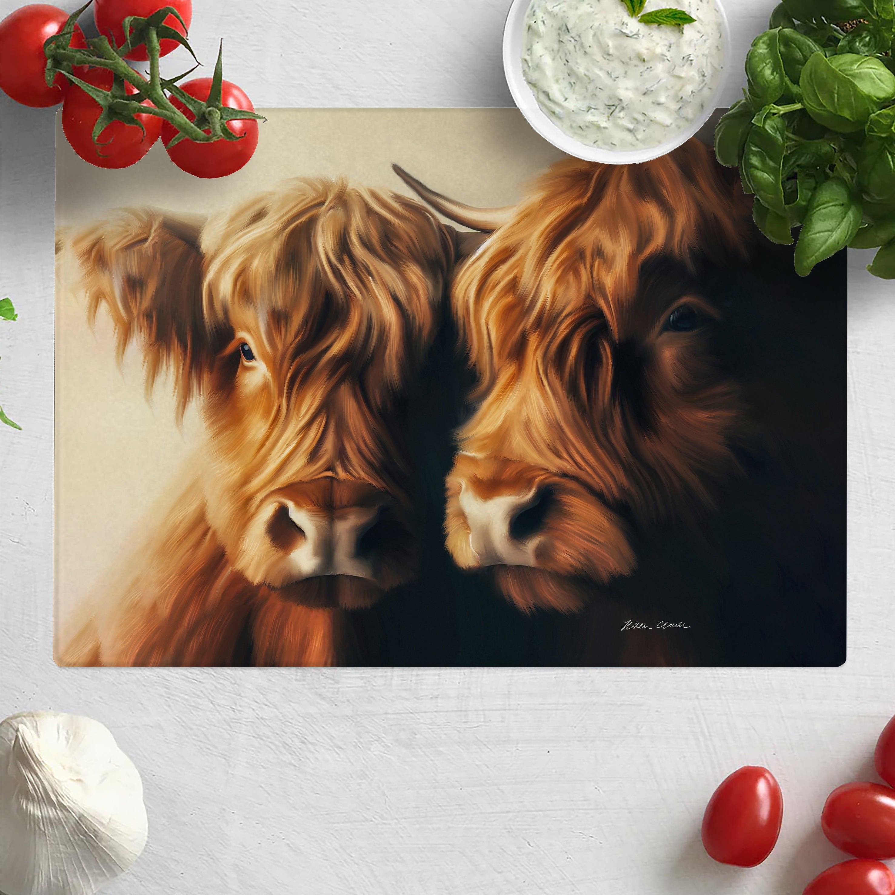 Pass of The Cattle Chopping Board