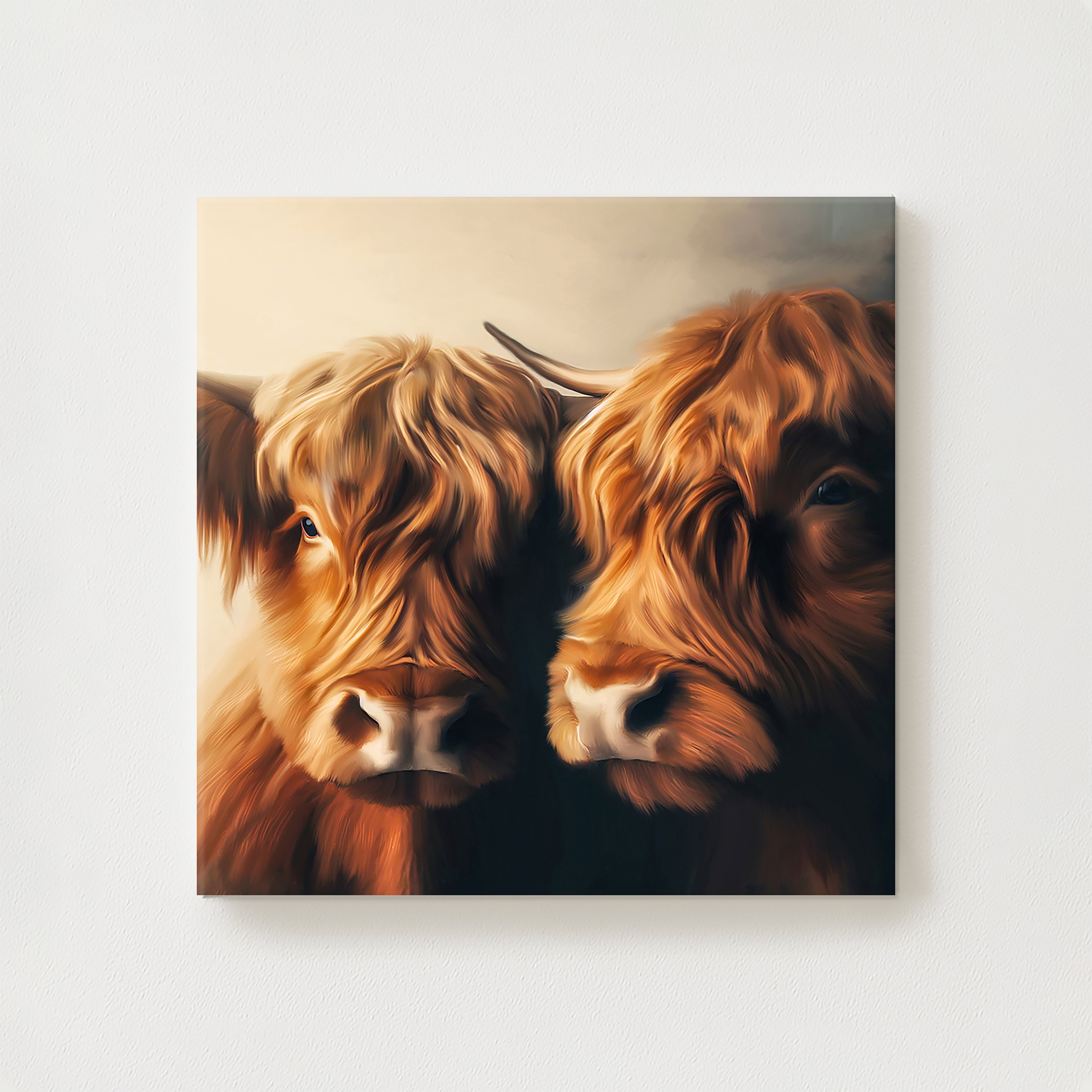 Pass of The Cattle Canvas Print