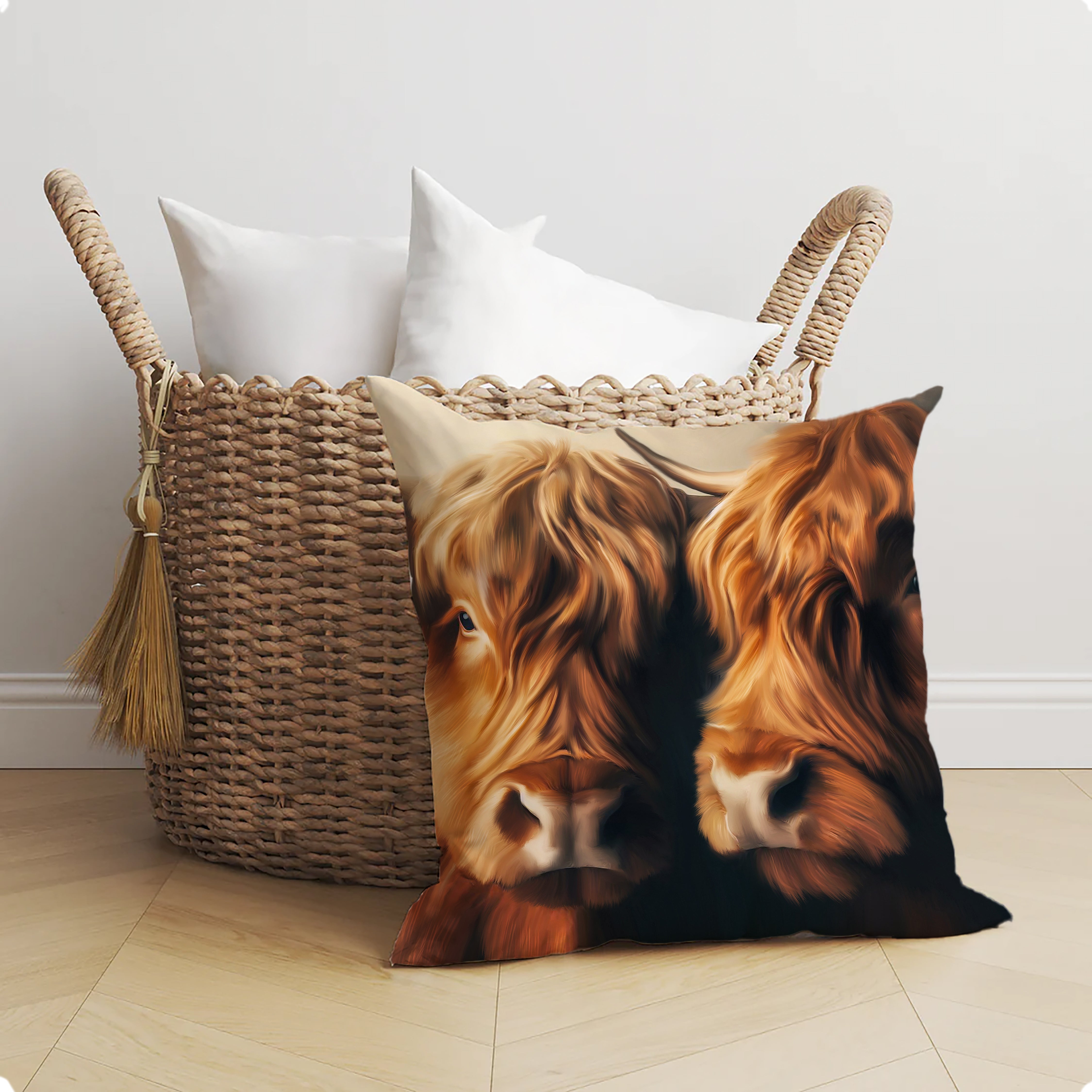 Pass Of The Cattle Cushion