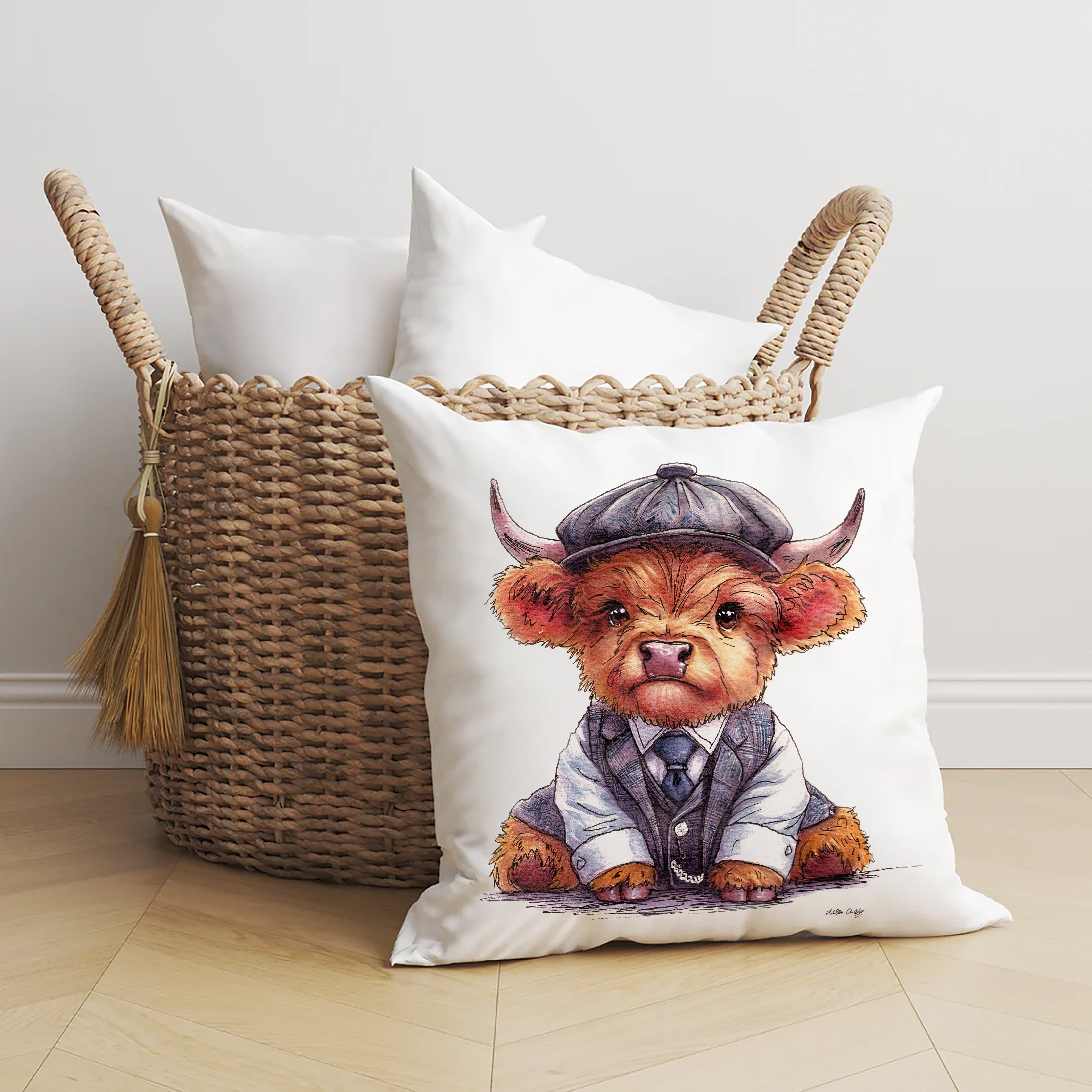 Peaky Moo Cushion