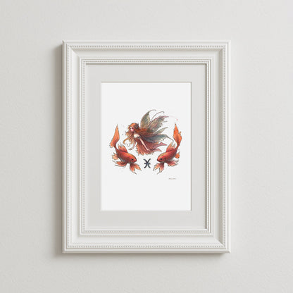 Pisces Art Print