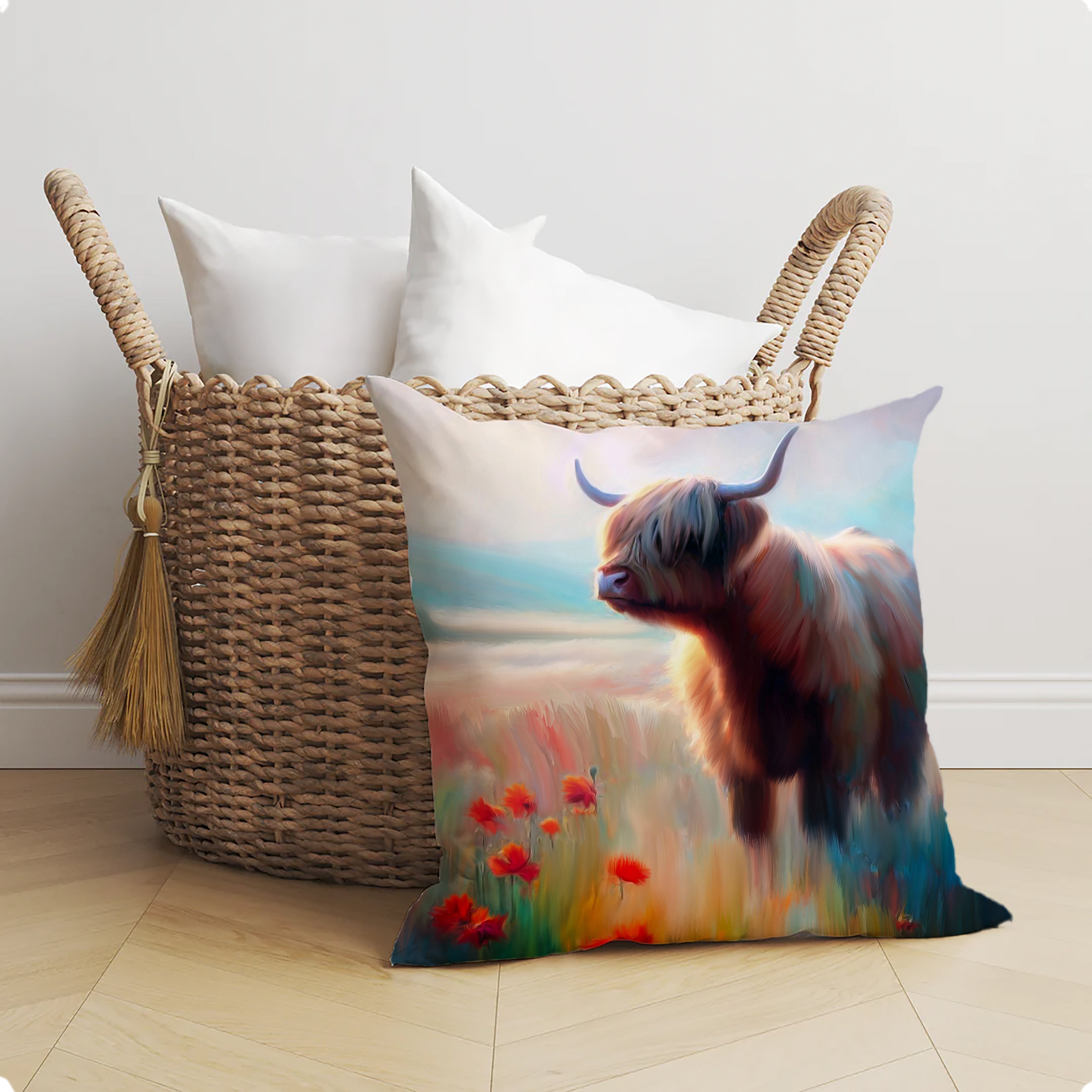 Poppy Meadow Cushion