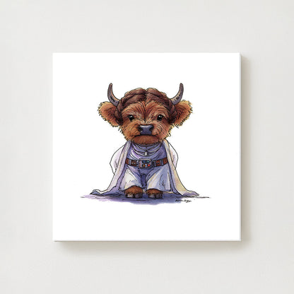 Princess Moo-ia of the Highlands Canvas