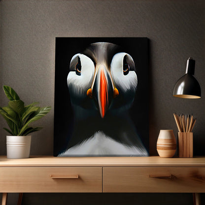 Puffin Canvas