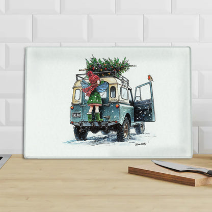 Robin’s Christmas Delivery Chopping Board