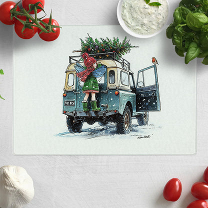 Robin’s Christmas Delivery Chopping Board