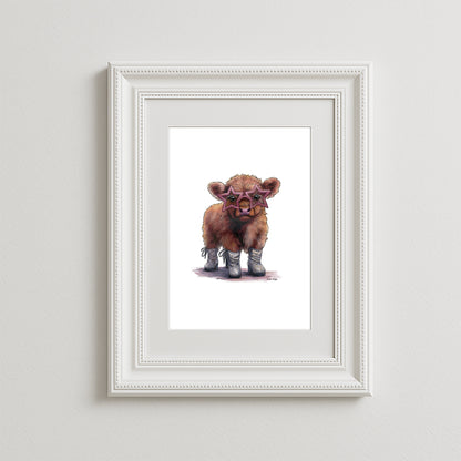 Rocket Moo Cushion