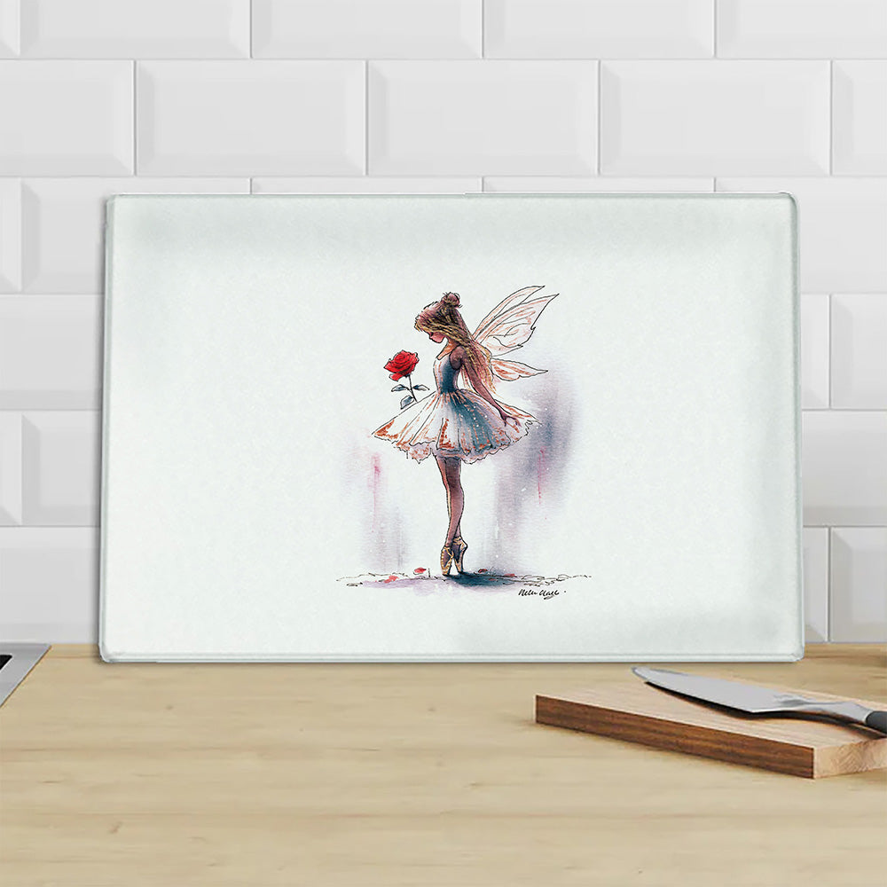 Rose Ballerina Chopping Board