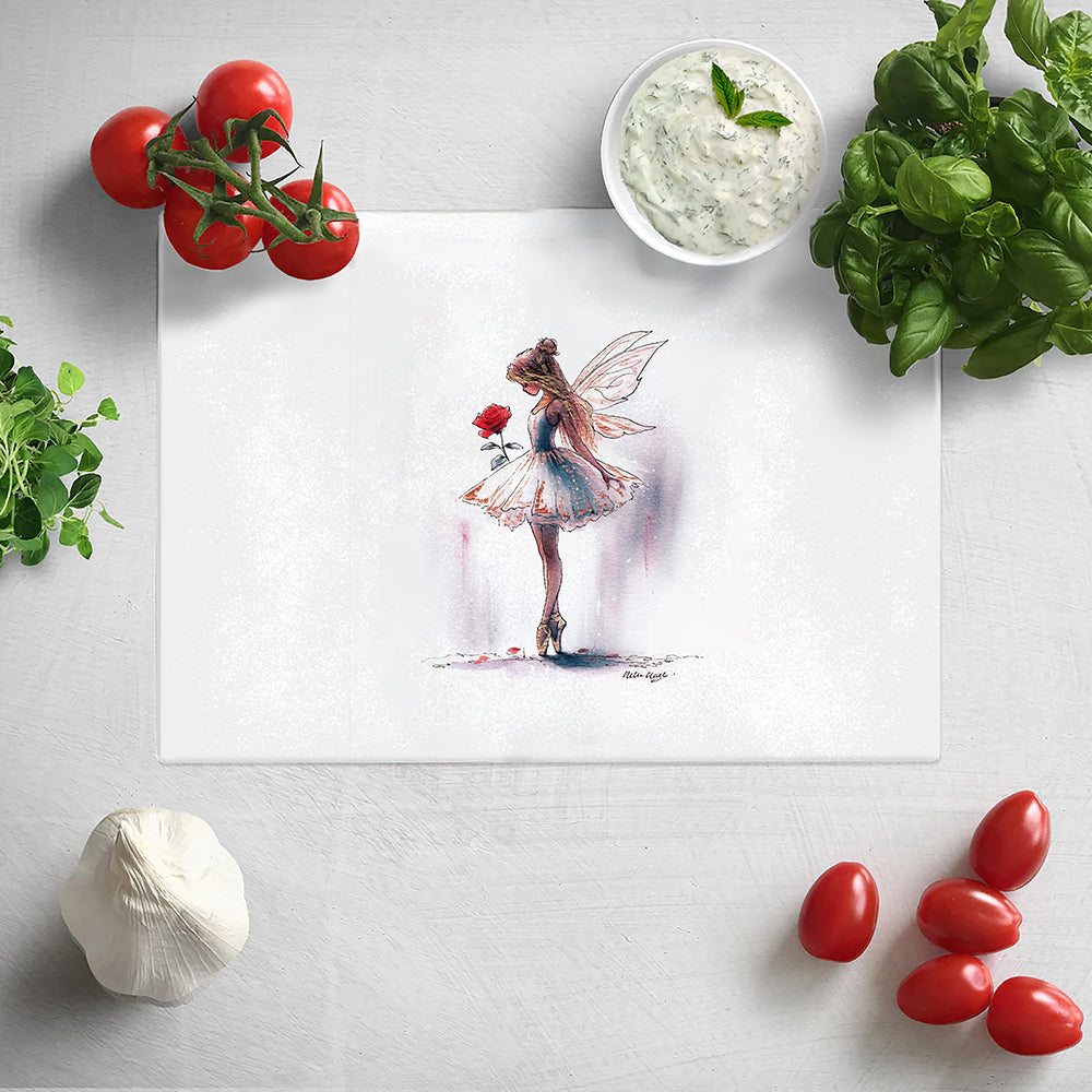 Rose Ballerina Chopping Board
