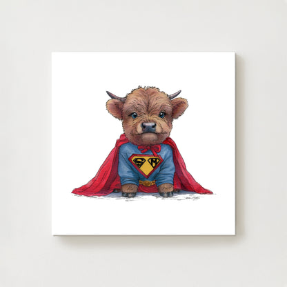 Supermoo Canvas