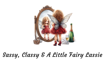 Sassy Classy & A Little Fairy Lassie Small Tote Bag