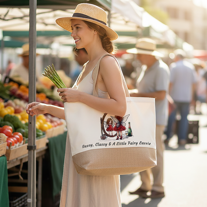 Sassy Classy & A Little Fairy Lassie Tote Bag