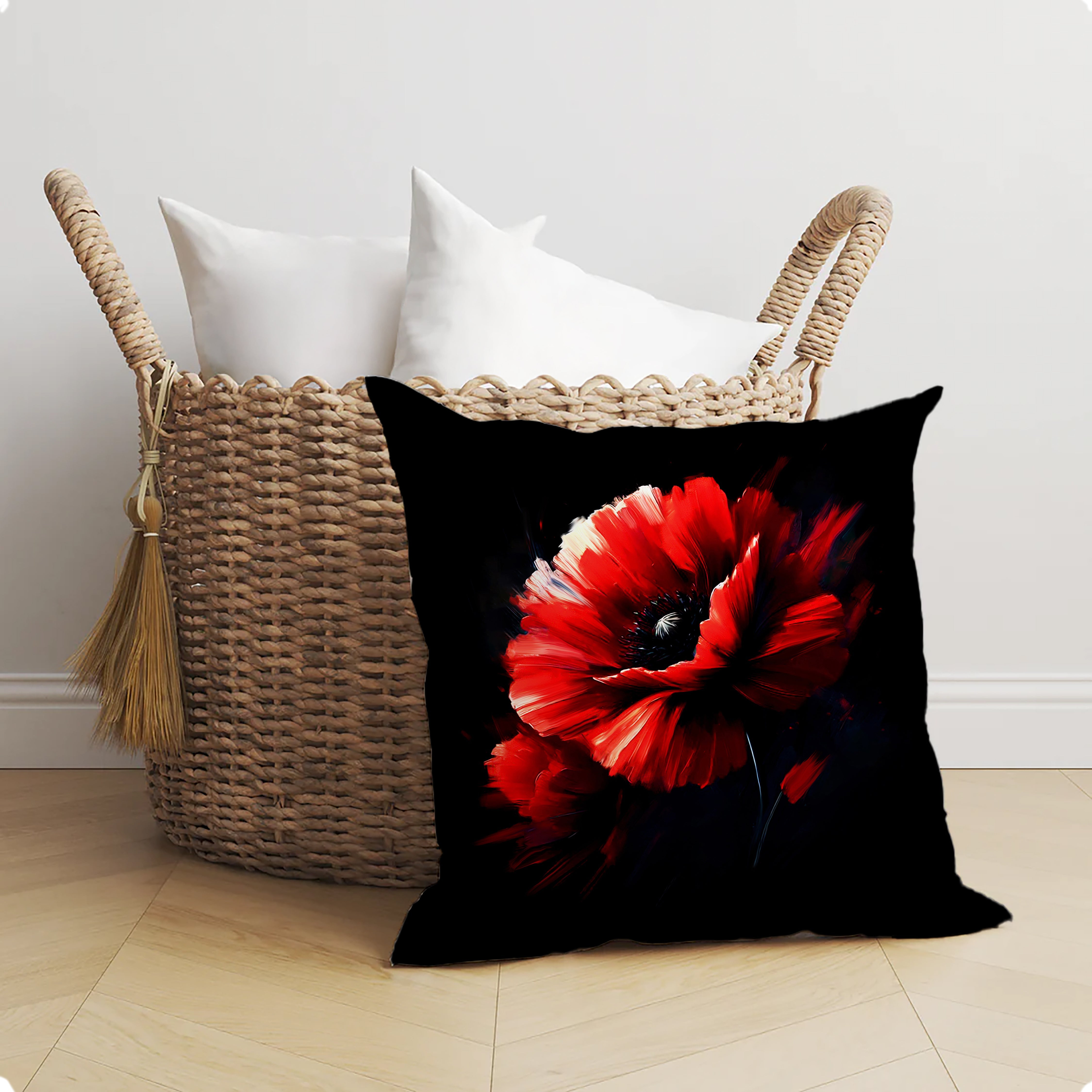 Scarlet Breeze Cushion