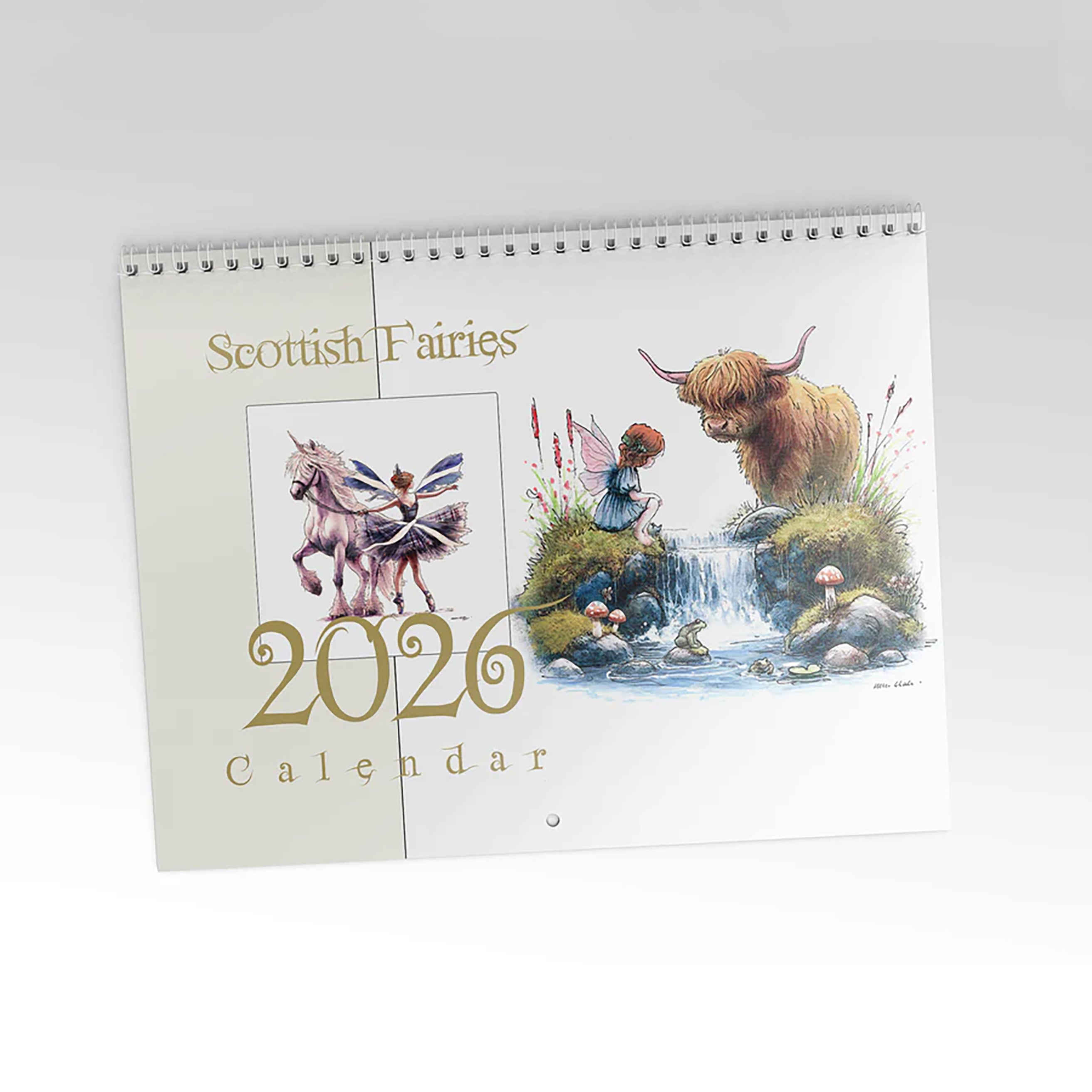 Scottish Fairy 2026 Calendar