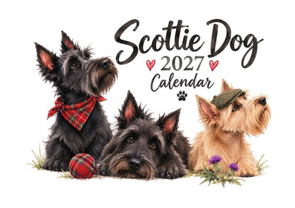Scottie Dog Calendar 2027 Limited Release