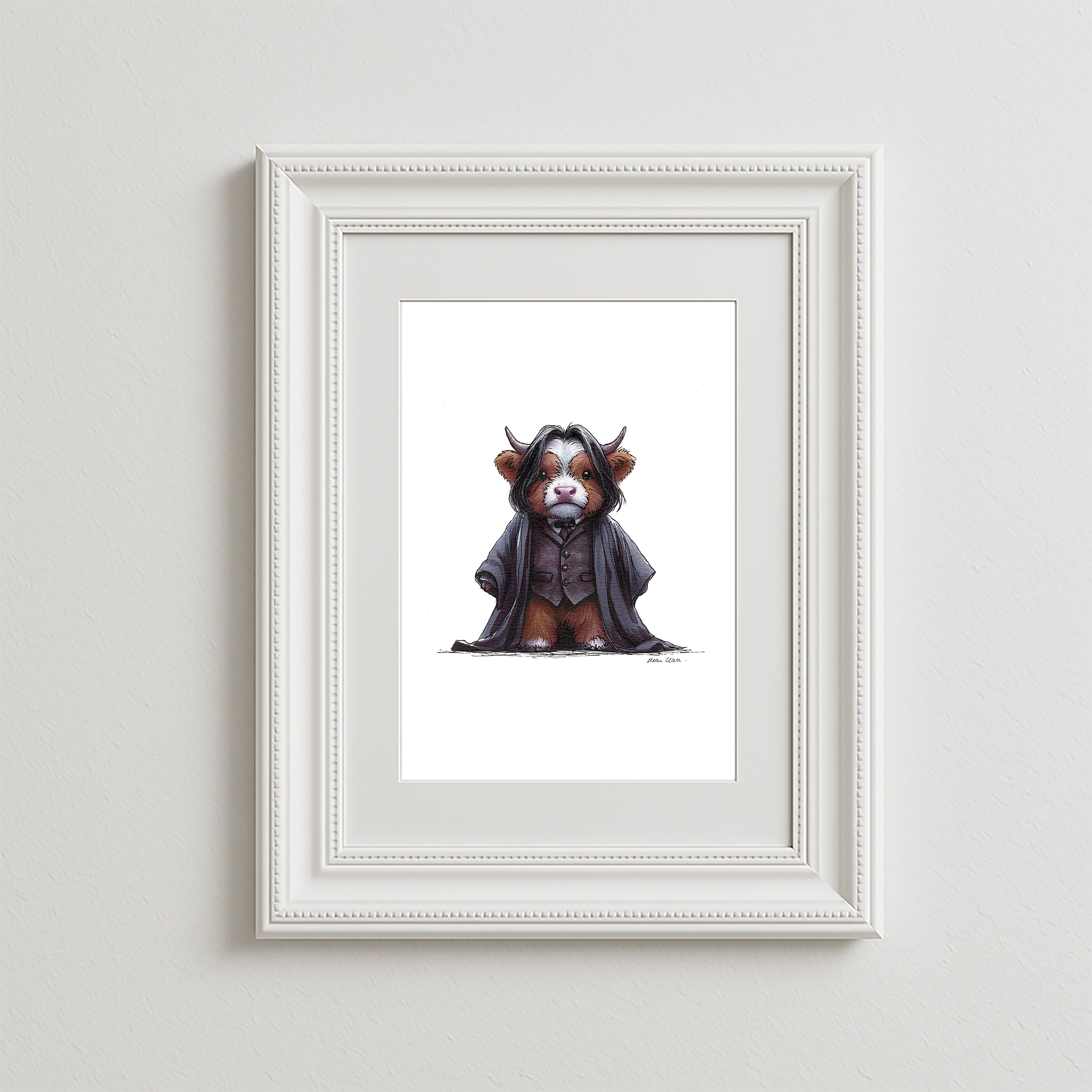 Severus Moo Art Print