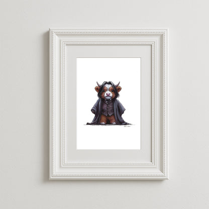 Severus Moo Art Print
