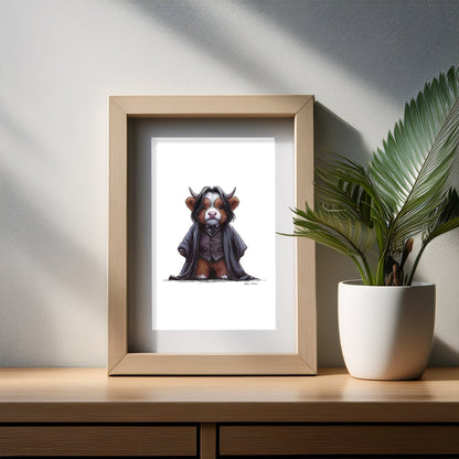 Severus Moo Art Print