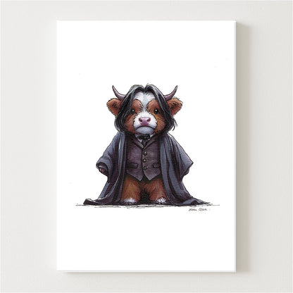 Severus Moo Canvas