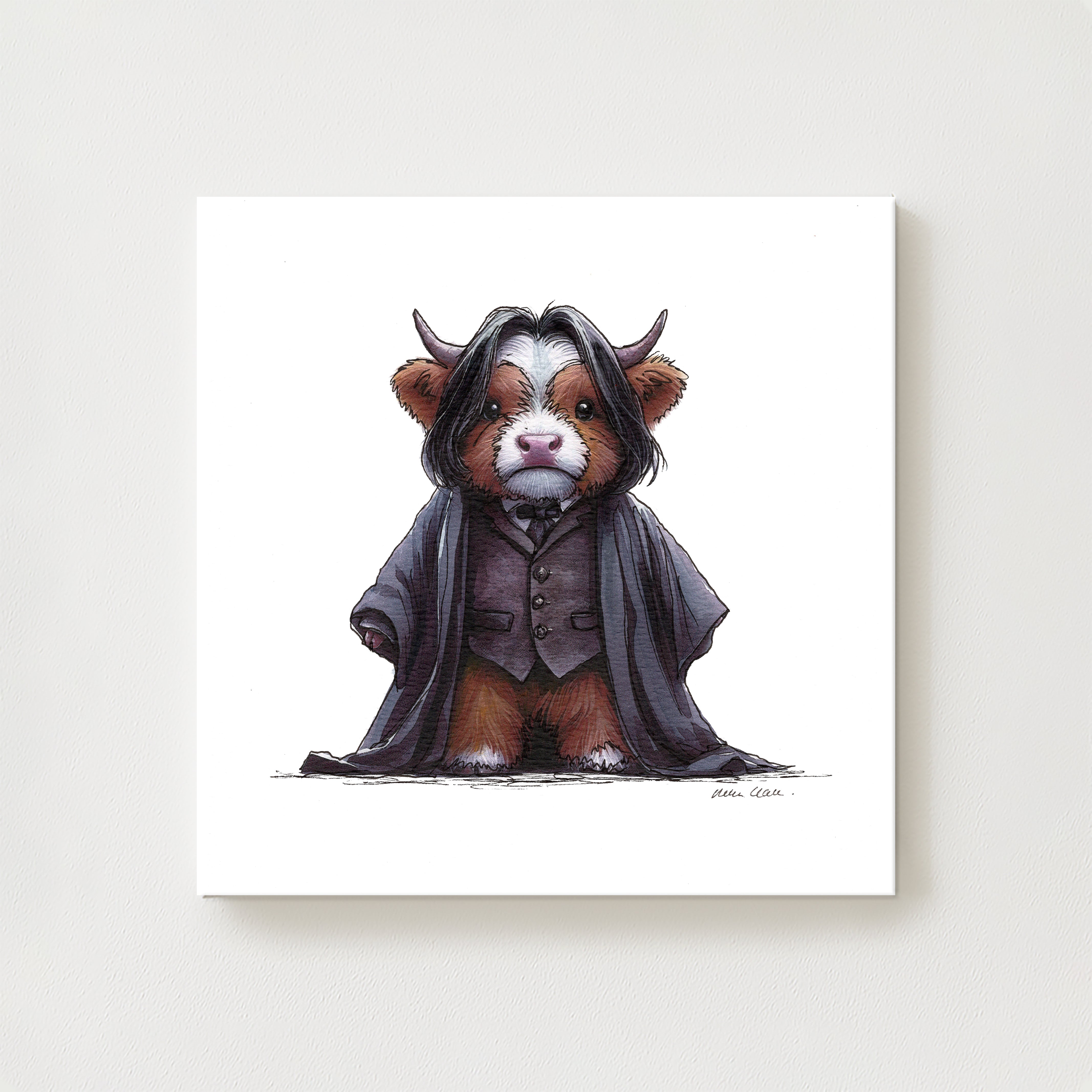 Severus Moo Canvas