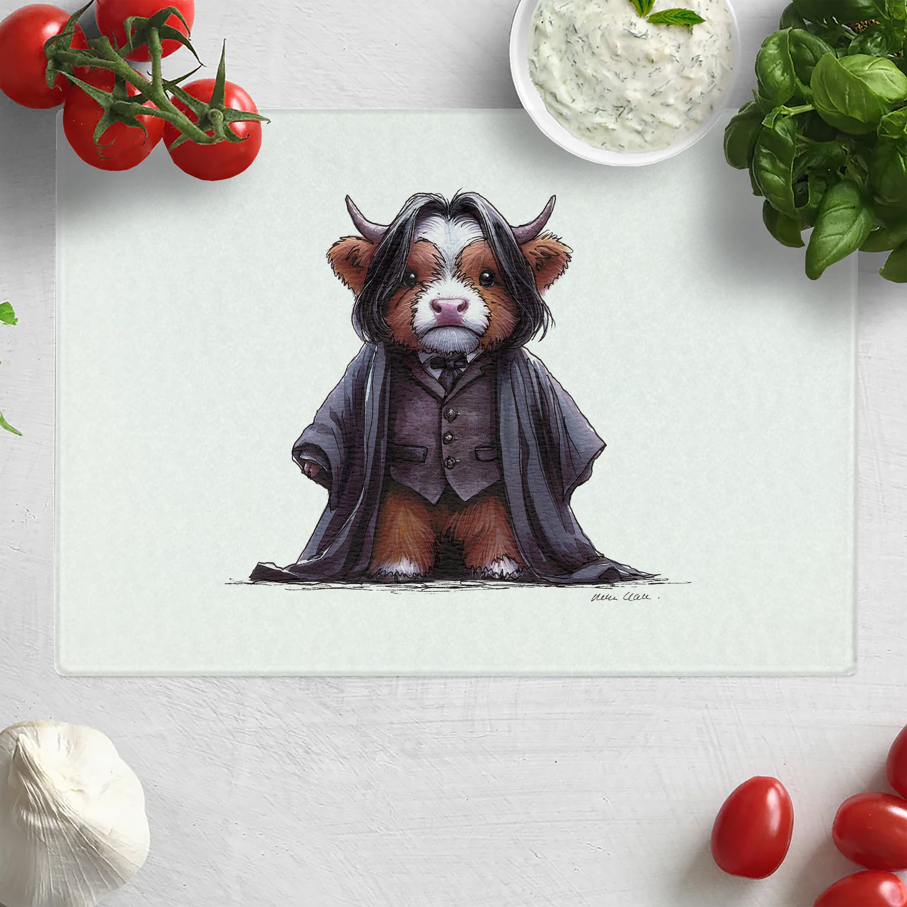 Severus Moo Chopping Board