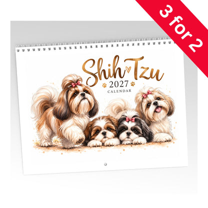 Shih Tzu Calendar Limited Release