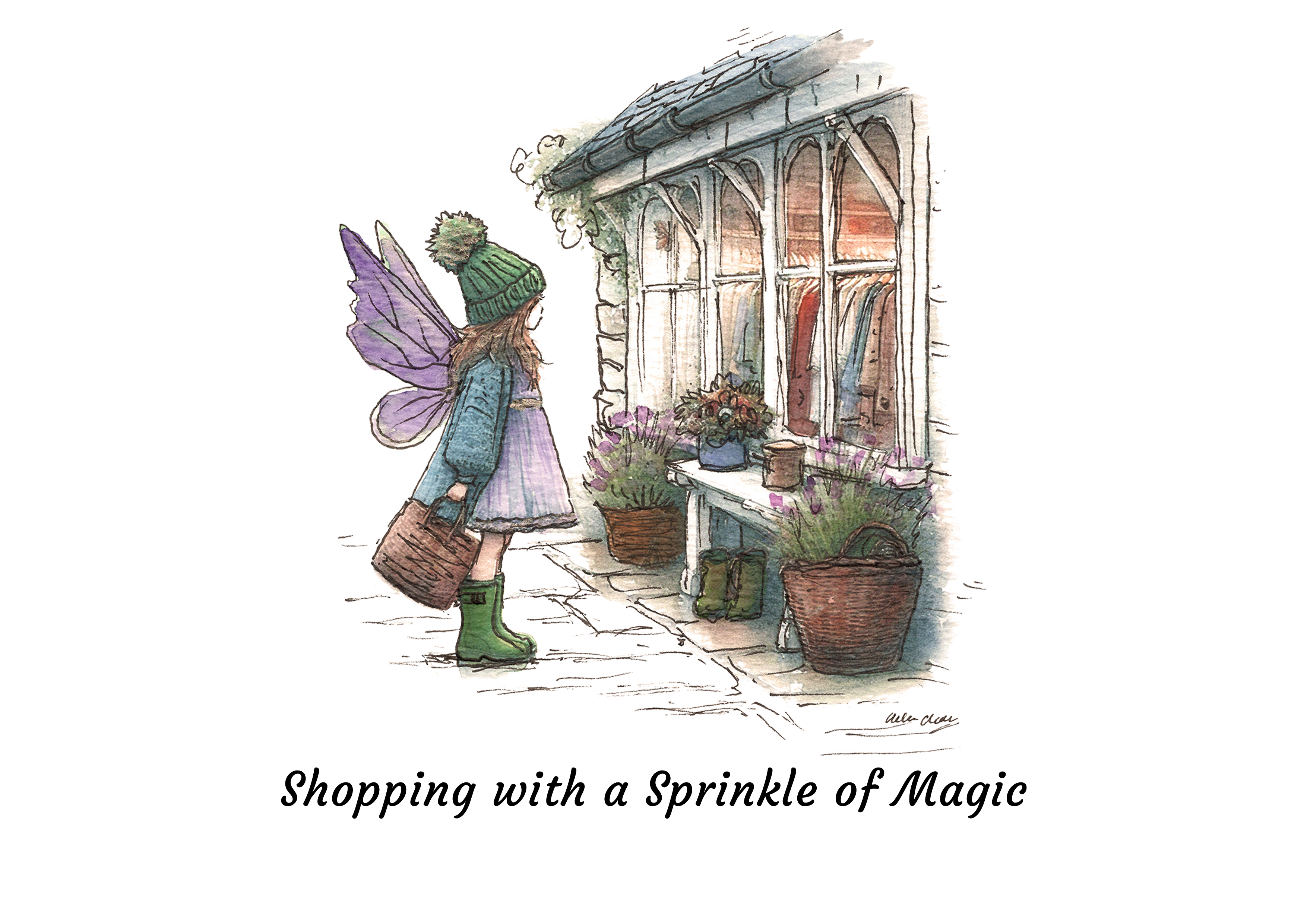 Shopping with a Sprinkle of Magic Tote Bag