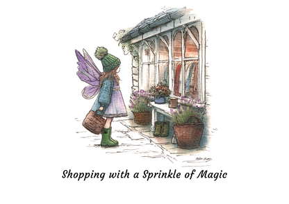 Shopping with a Sprinkle of Magic Tote Bag