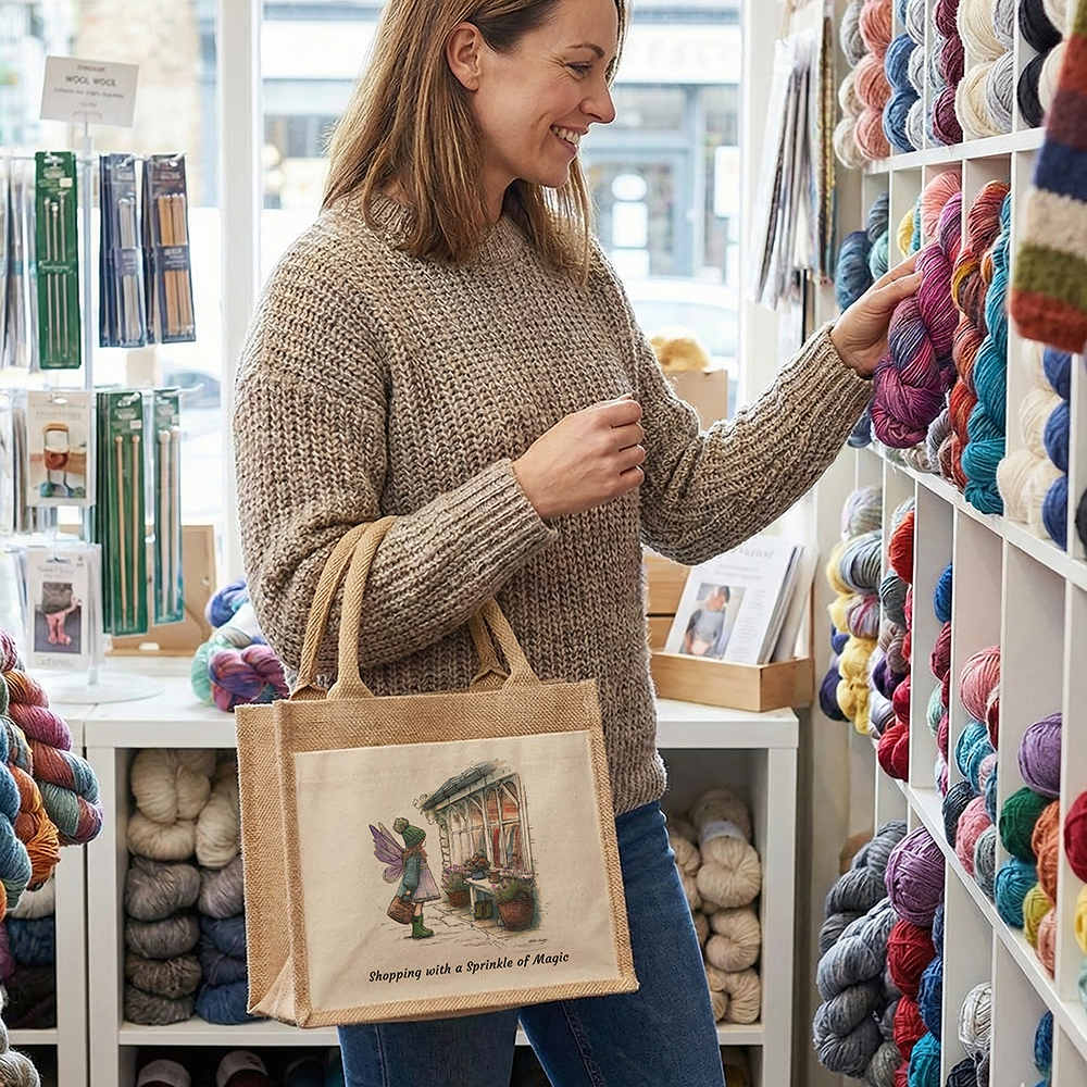 Shopping with a Sprinkle of Magic Small Tote Bag