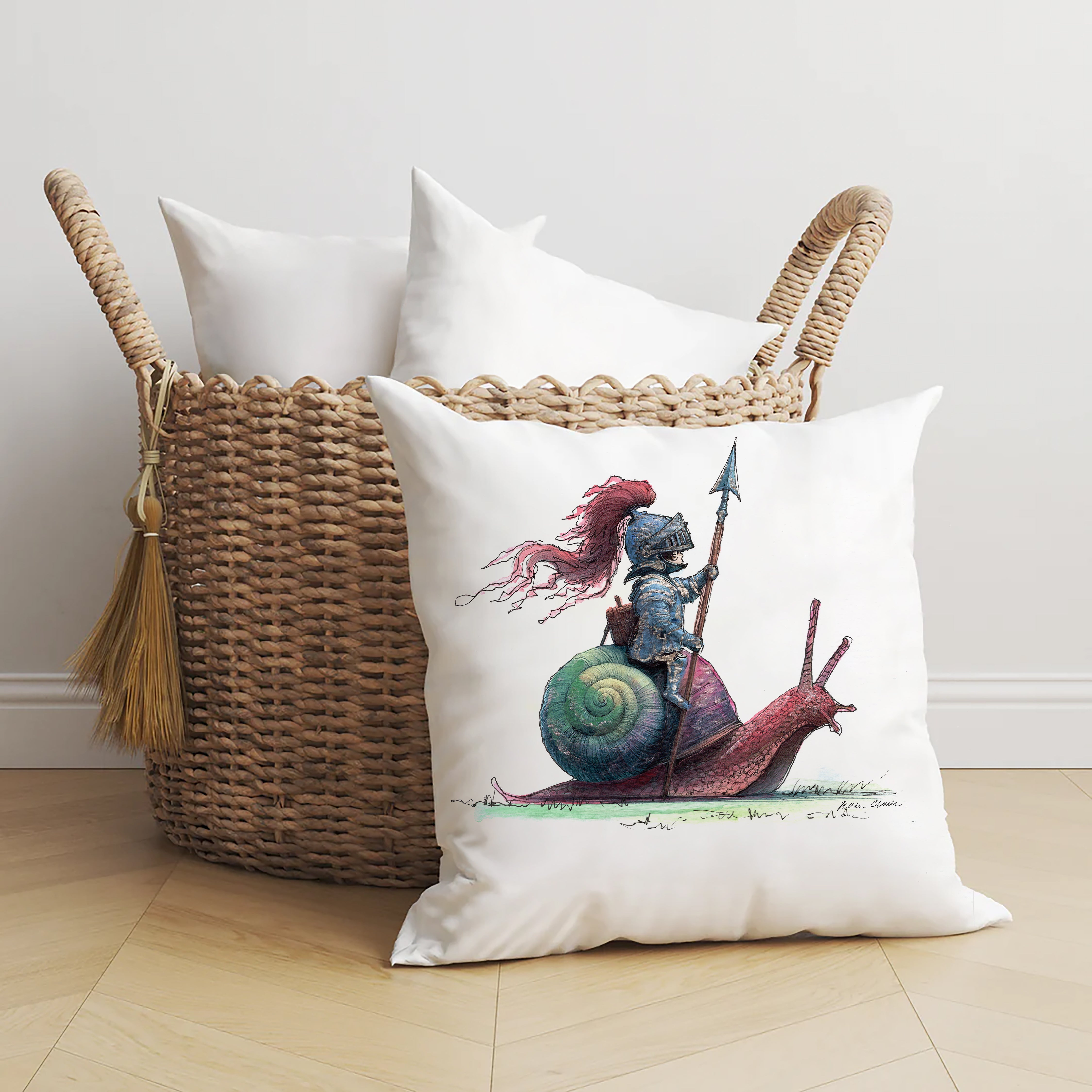 Sir Snailswift Cushion