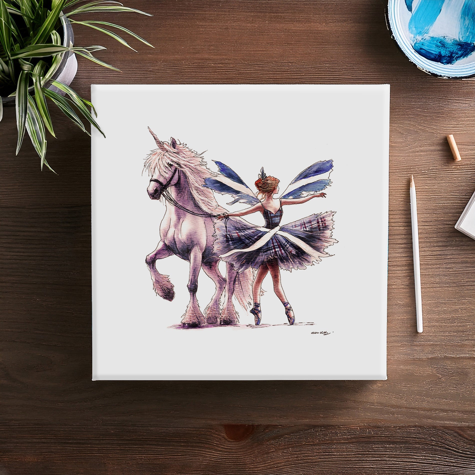 Spirit of Scotland Canvas