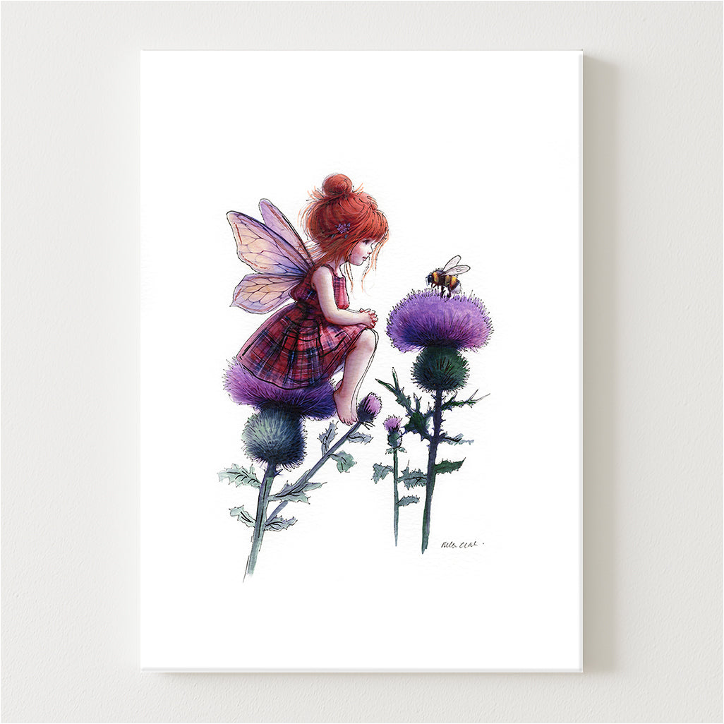 Spirit Of The Thistle Canvas