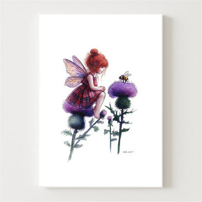 Spirit Of The Thistle Canvas