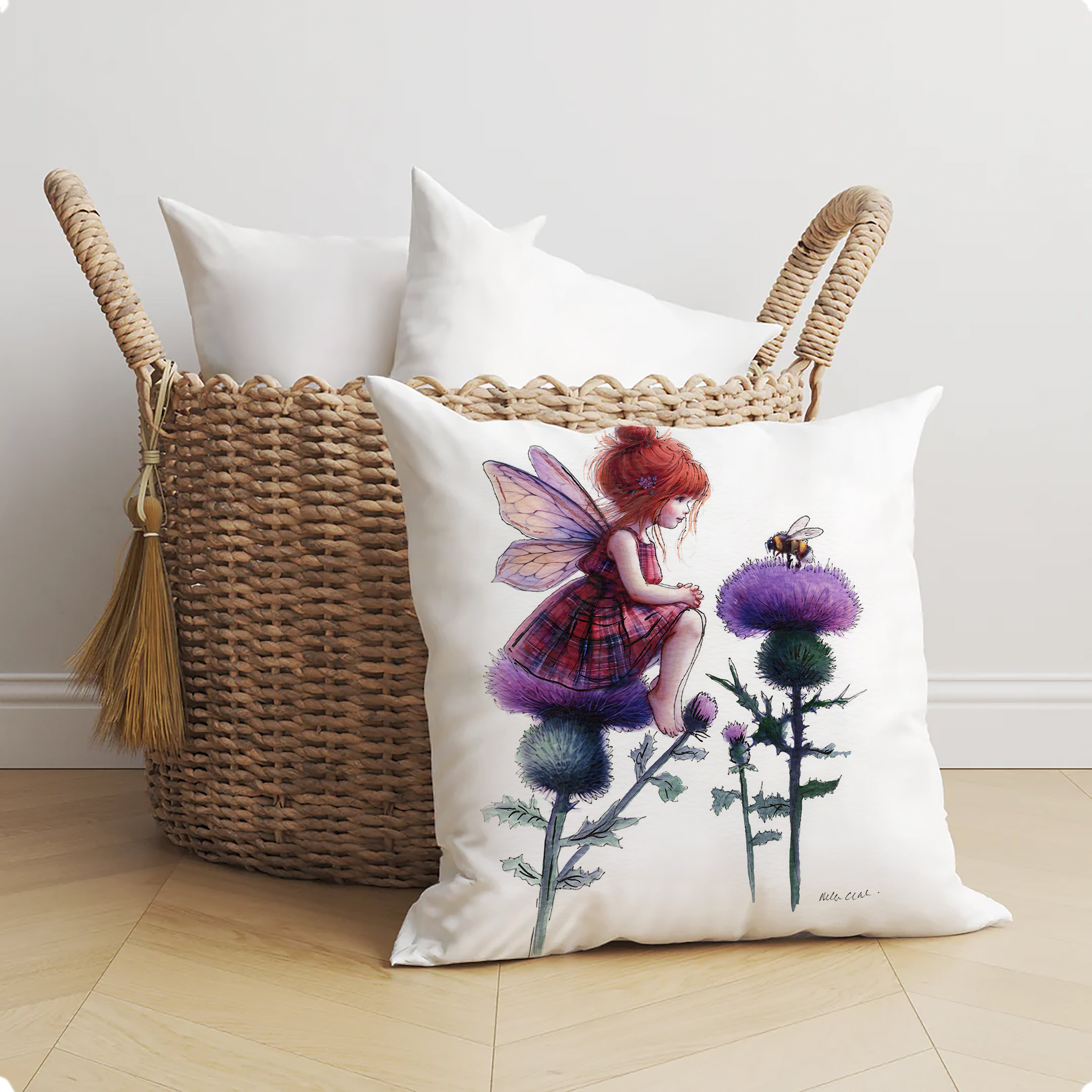 Spirit Of The Thistle Cushion