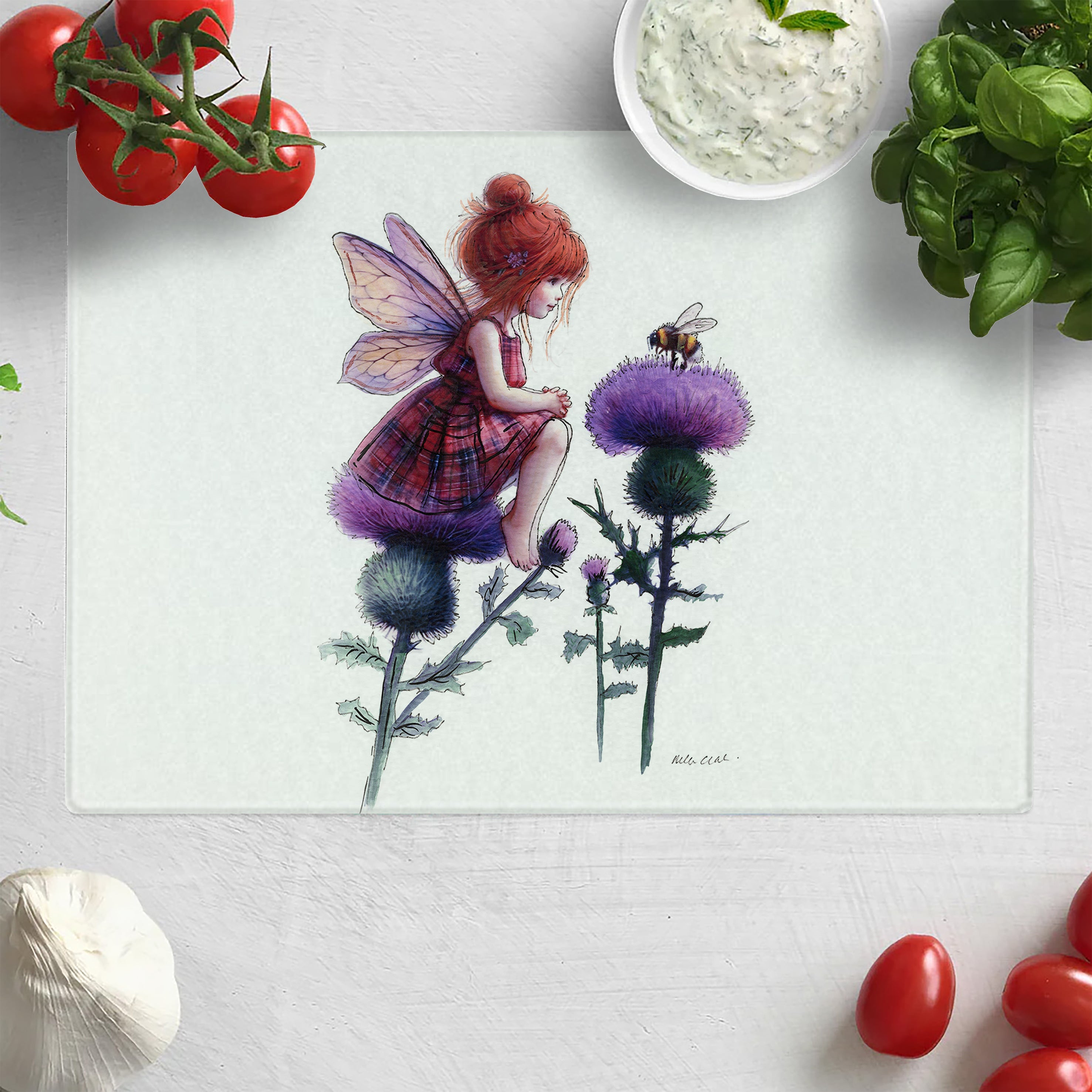 Spirit Of The Thistle Chopping Board