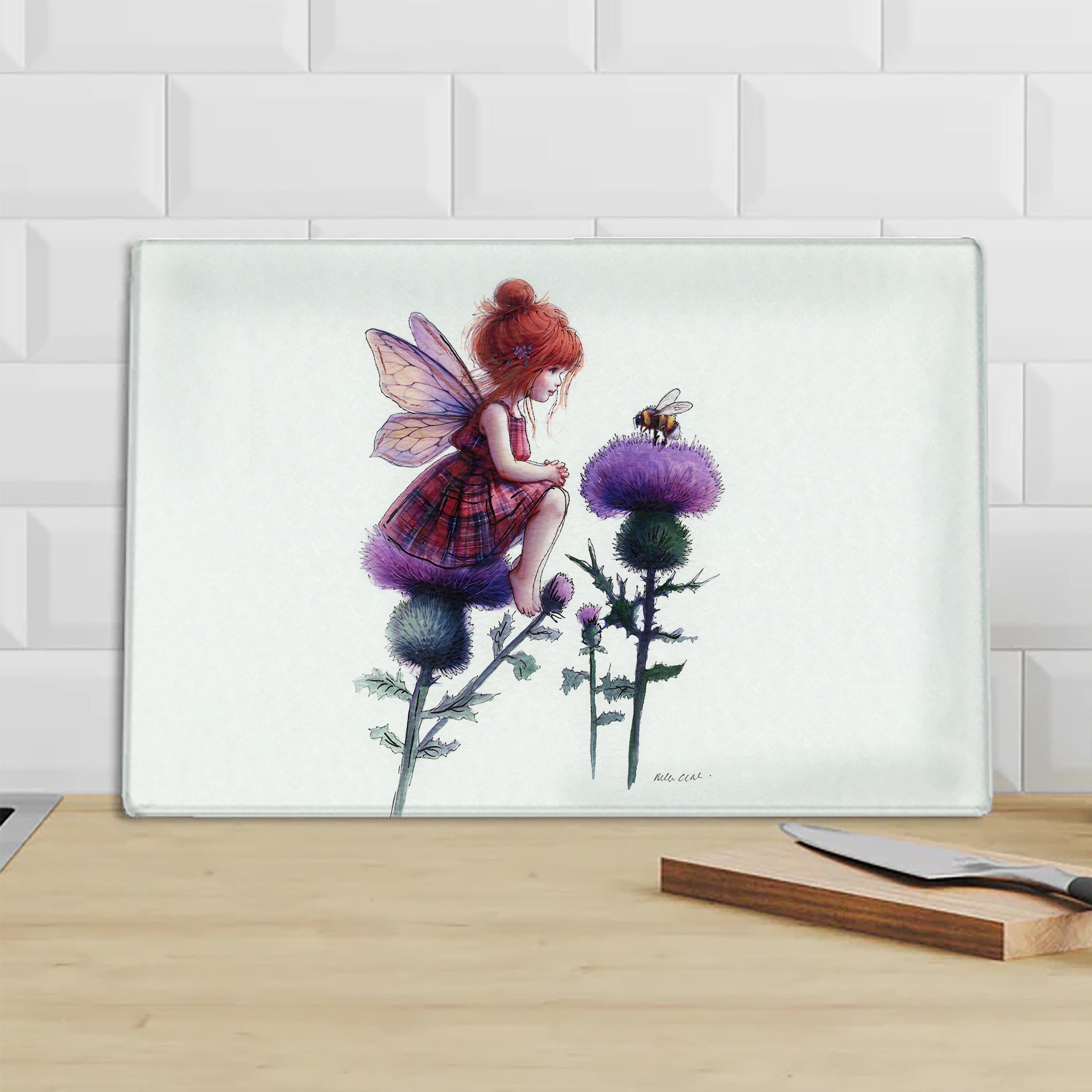Spirit Of The Thistle Chopping Board